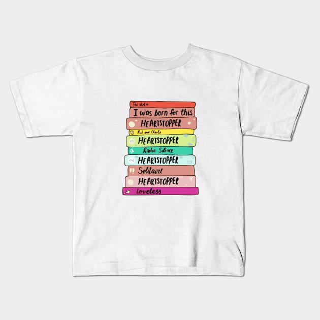 taylors version book Kids T-Shirt by JackRendang